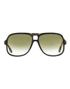 Victoria Beckham Navigator Vb620s Sunglasses Woman Sunglasses Green Size 59 Acetate