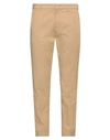 Pence Man Pants Camel Size 32 Cotton In Beige