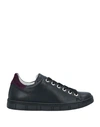 A.TESTONI A. TESTONI WOMAN SNEAKERS BLACK SIZE 6 CALFSKIN