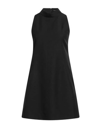 Department 5 Woman Short Dress Black Size 8 Polyester