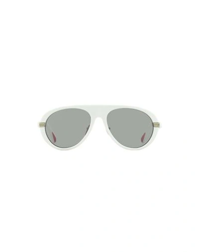 Moncler Navigaze Ml0240 Sunglasses Man Sunglasses White Size 57 Acetate
