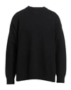 Jil Sander Man Sweater Midnight Blue Size 42 Wool In Black