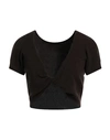 Federica Tosi Woman Sweater Dark Brown Size 4 Wool, Cashmere, Polyamide