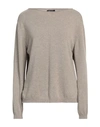 Bellwood Woman Sweater Dove Grey Size L Wool, Viscose, Cashmere, Polyamide