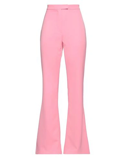 Matilde Couture Woman Pants Pink Size 2 Polyester, Elastane