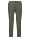 Re-hash Re_hash Man Pants Military Green Size 30 Cotton, Elastane In Green