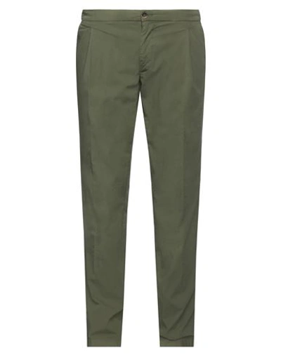 Re-hash Re_hash Man Pants Military Green Size 30 Cotton, Elastane