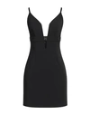 Elisabetta Franchi Woman Mini Dress Black Size 2 Polyester, Elastane, Polyamide