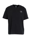 Adidas By Stella Mccartney Truecasuals Short-sleeve T-shirt In Black