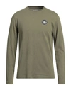 Murphy & Nye Man T-shirt Military Green Size S Cotton