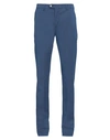 Betwoin Man Pants Navy Size 30 Cotton, Polyester, Elastane In Navy Blue