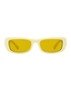 Moncler Minuit Ml0245 Sunglasses Woman Sunglasses Gold Size 55 Acetate