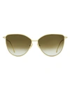 Victoria Beckham Vb209s Cat-eye Frame Sunglasses In Multi