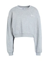 ONLY ONLY WOMAN SWEATSHIRT LIGHT GREY SIZE XL COTTON, POLYESTER, VISCOSE