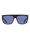 Jimmy Choo Rylan Sunglasses In Black