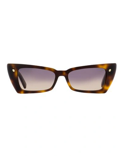 Dsquared2 Savanna Dq0348 Sunglasses Woman Sunglasses Brown Size 53 Acetate