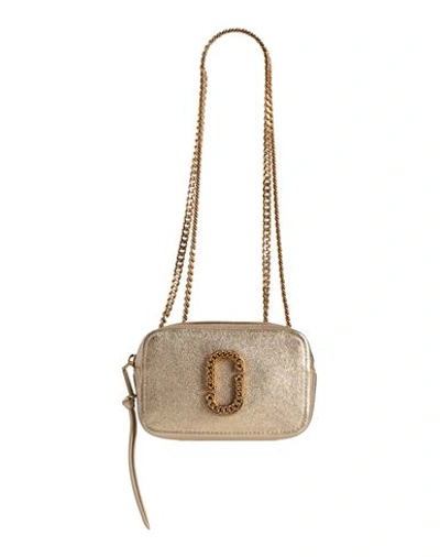 Marc Jacobs Woman Shoulder Bag Gold Size - Cowhide
