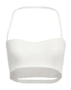 Vicolo Woman Top White Size Onesize Viscose, Polyester