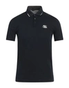 Armani Exchange Man Polo Shirt Midnight Blue Size S Cotton
