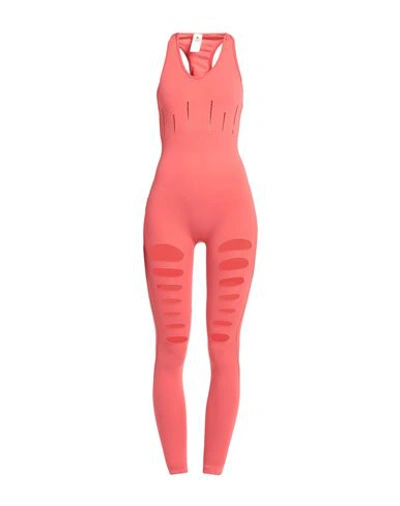Elisabetta Franchi Woman Jumpsuit Coral Size 4 Polyamide, Elastane In Red