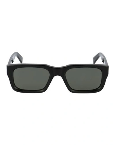 Retrosuperfuture Augusto Sunglasses Black Size 53 Acetate