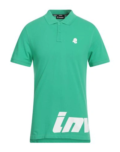 Invicta Man Polo Shirt Green Size L Cotton