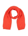 Diana Gallesi Woman Scarf Orange Size - Acrylic, Polyamide, Wool In Orange