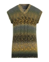 Messagerie Man Sweater Military Green Size 38 Acrylic, Wool, Polyamide, Alpaca Wool In Green