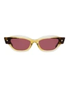 Dsquared2 Ava Dq0335 Sunglasses Woman Sunglasses Brown Size 53 Acetate