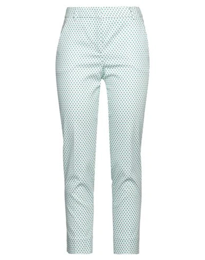 Peserico Woman Pants White Size 14 Cotton, Elastane