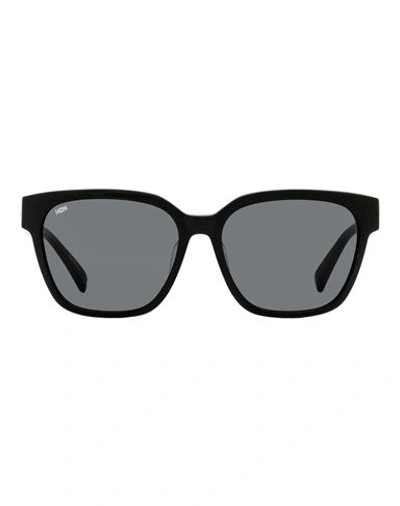 Mcm 728 Rectangular Sunglasses In Black
