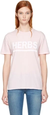 6397 Pink 'Herbs' T-Shirt