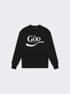 SEVENTH HEAVEN ENJOY GOD KNIT SWEATER