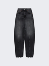 Re/done Tailored Jean Ultra High Rise Jeans In Active Black