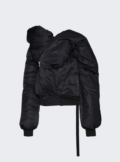 Rick Owens Drkshdw Women Doll Bomber In 09 Black