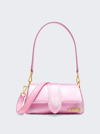 Jacquemus Le Petit Bambimou Satin Shoulder Bag In Pink