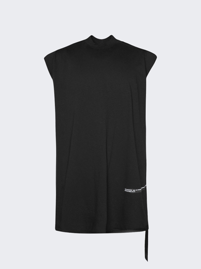 Rick Owens Drkshdw Jumbo Sleeveless T-shirt In Black