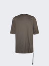 Rick Owens Drkshdw Jumbo Cotton Jersey T- Shirt In Dust