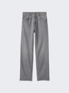 Miu Miu Denim Pants In Grey