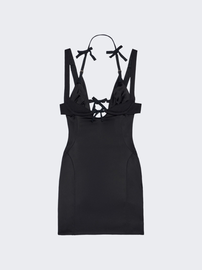Jacquemus La Robe Ciceri Mini Dress In Black