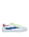 Sanyako Man Sneakers Off White Size 9 Textile Fibers, Leather In Off White