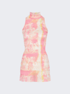 Roberta Einer Body Mini Dress In Multicolor