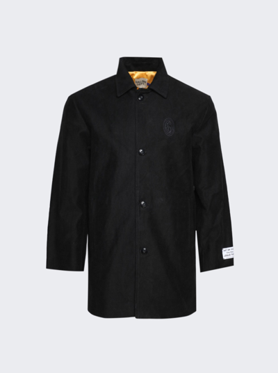 Gallery Dept. Razor Button-up Cotton Coat In Black