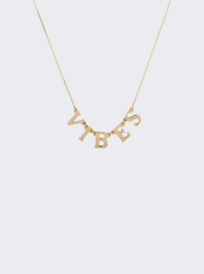 Roxanne First Vibes 14kt Gold Necklace In Yellow Gold
