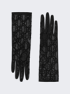 GUCCI TULLE GG GLOVES