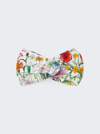 GUCCI FLORA PRINT SILK HEADBAND