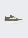 Rick Owens Drkshdw Gray Hollywood Vintage Sneaks Sneakers In Hustler Blue / Milk