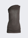 Rick Owens Green Porterville Athena Tank Top In Dust