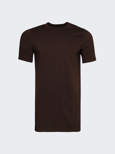 Rick Owens Level T-shirt In Brown