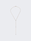 ANITA KO LONG LARIAT NECKLACE WITH PEAR AND MARQUIS DIAMONDS